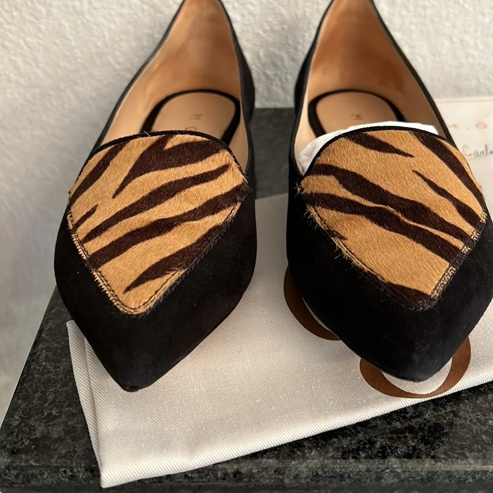 M.Gemi Suede Flats - Picture 2 of 9